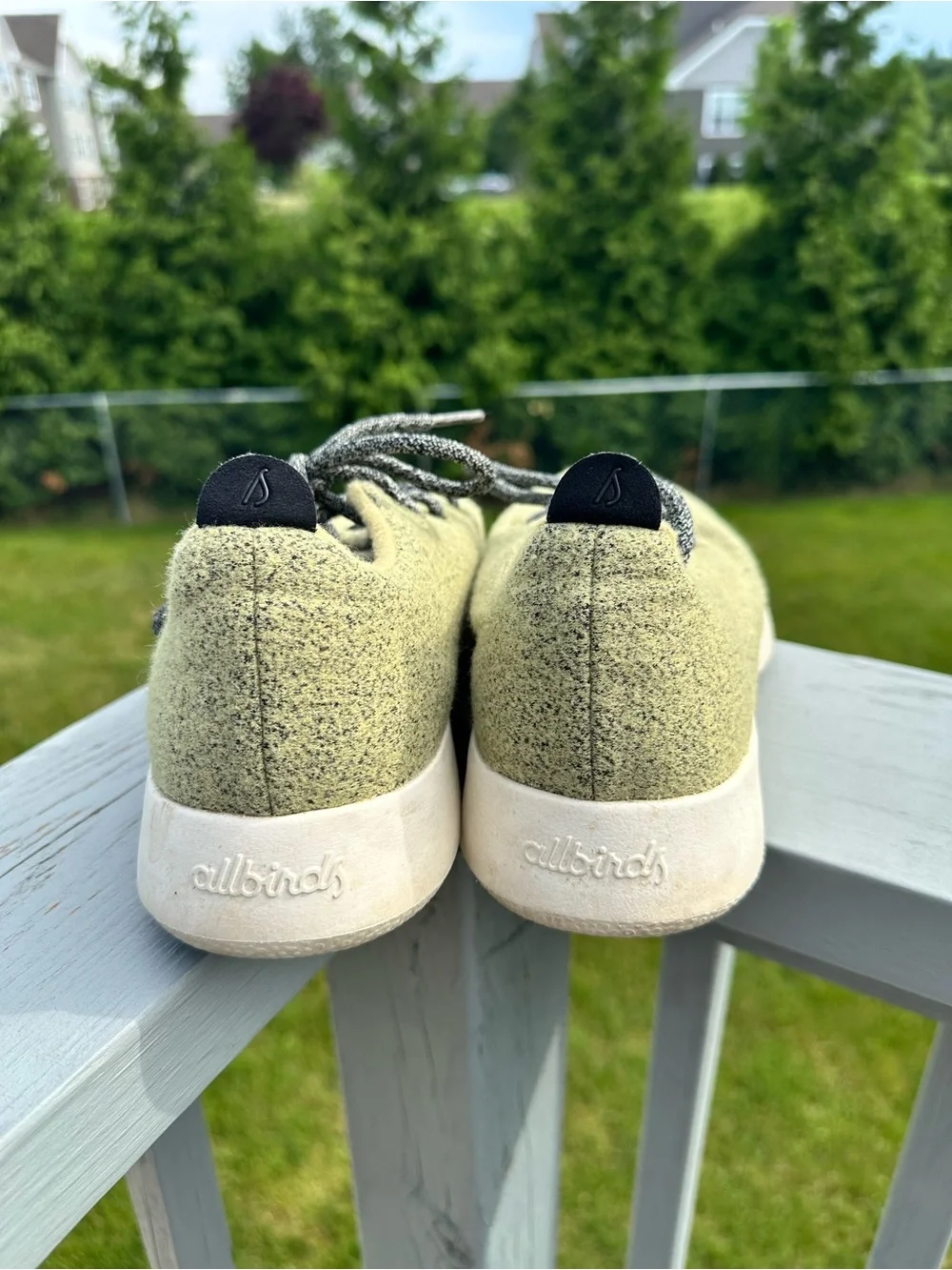 Allbirds | Men’s Asteroid Green Wool Runner Shoes | Size 10